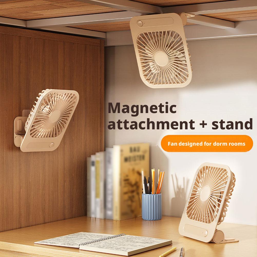 Home Office Student - Ventilador magnético ultrafino para mesa, ventilador