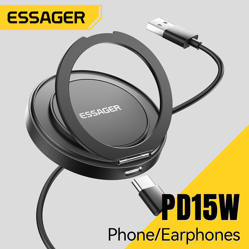 Desk Charging Station - Essager carregador sem fio magnético 15w