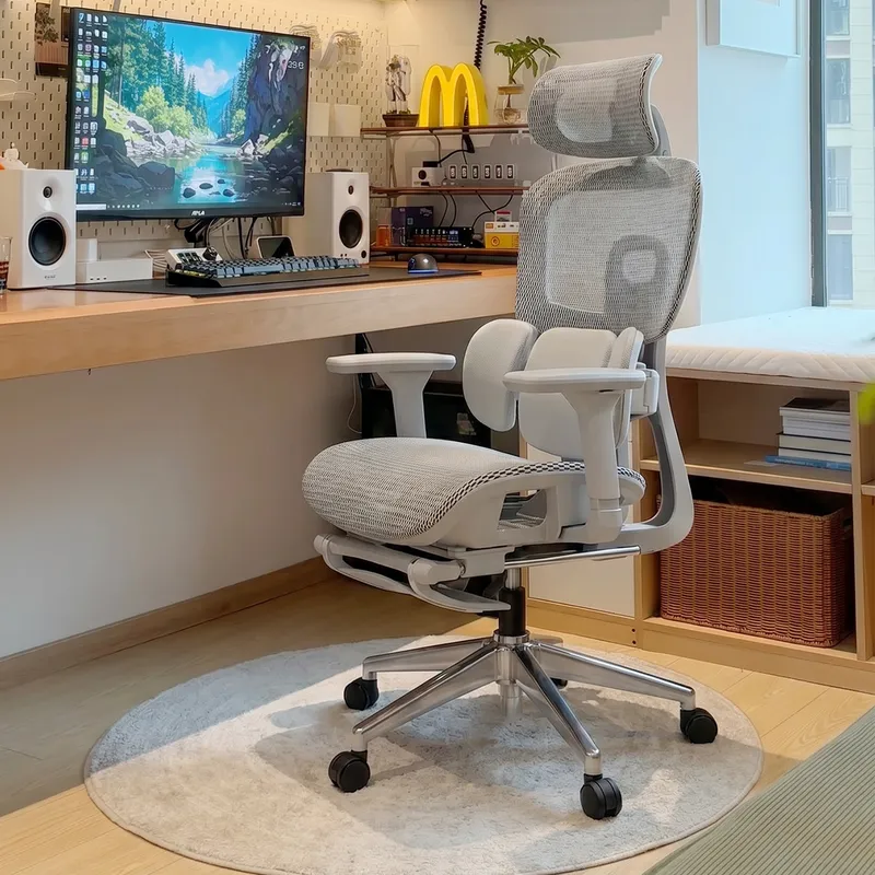 Home Office Ergonomics - Cadeira de Escritório Ergonômica com Suporte