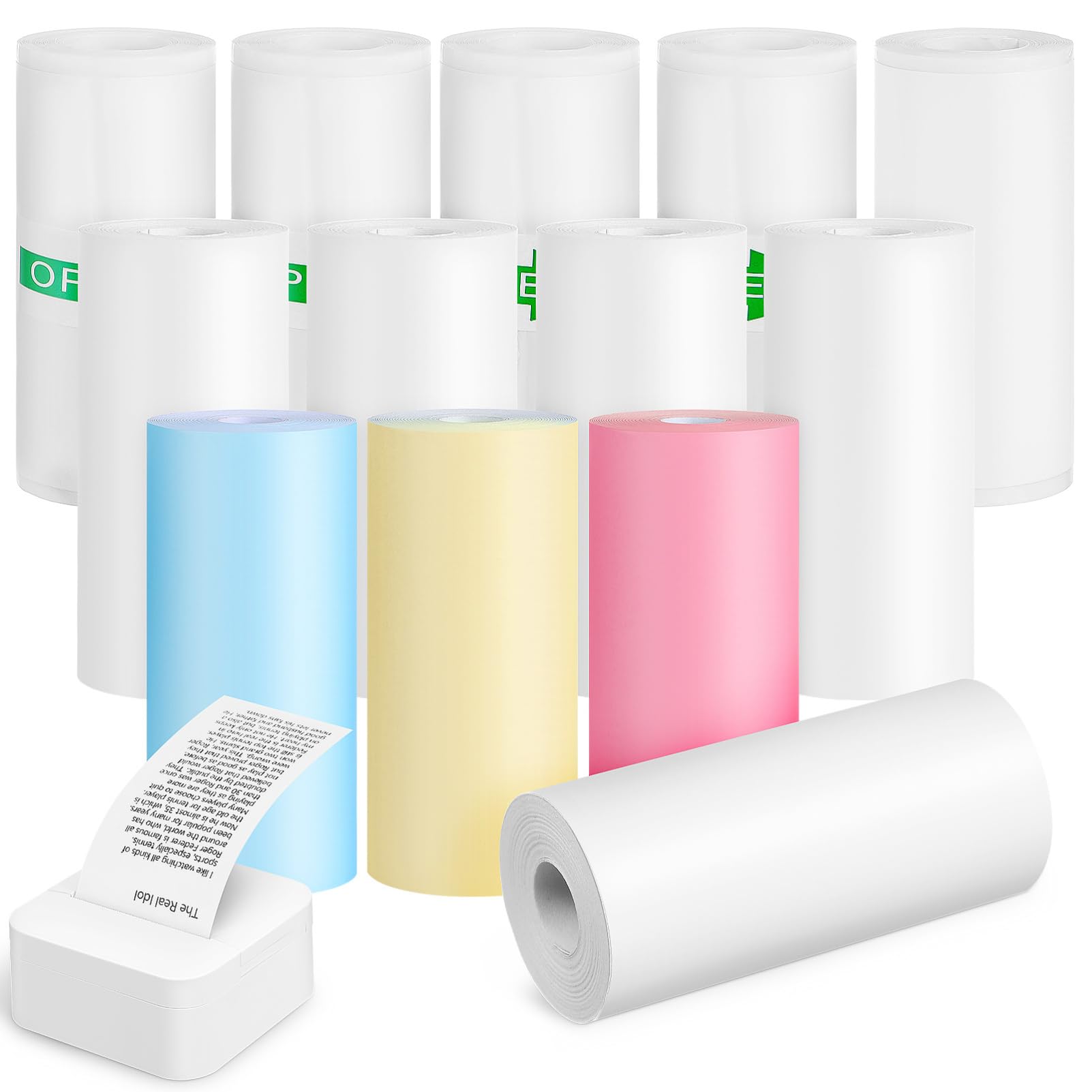 Home Office Printer - Papel para Impressora Térmica Mini, 13