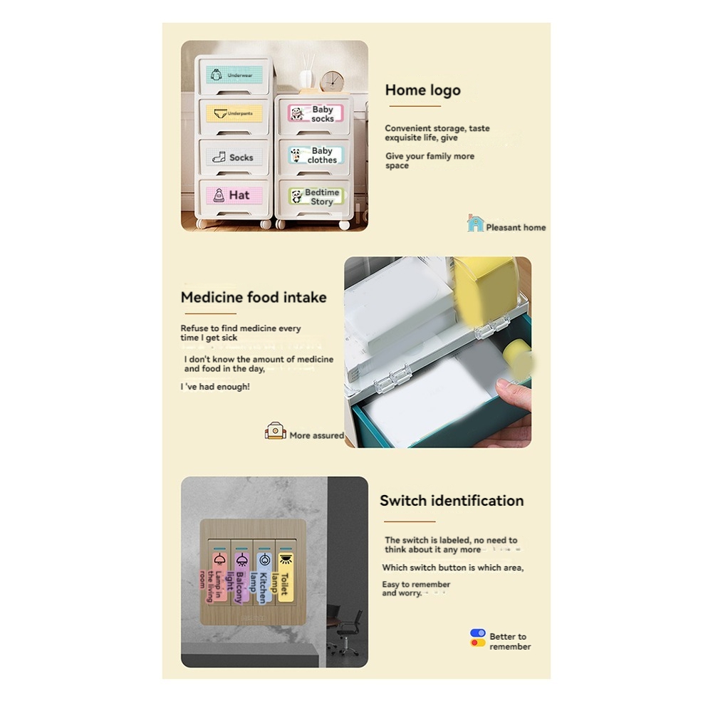 Home Office Printer - Impressora Térmica Portátil AS62 Mini Impressora