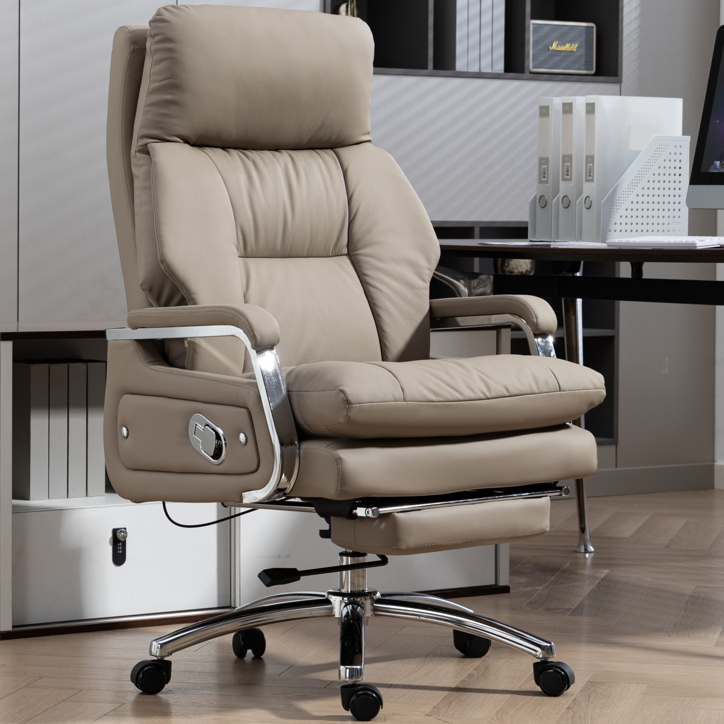Home Office With Sofa - Cadeira de escritório em couro, cadeira
