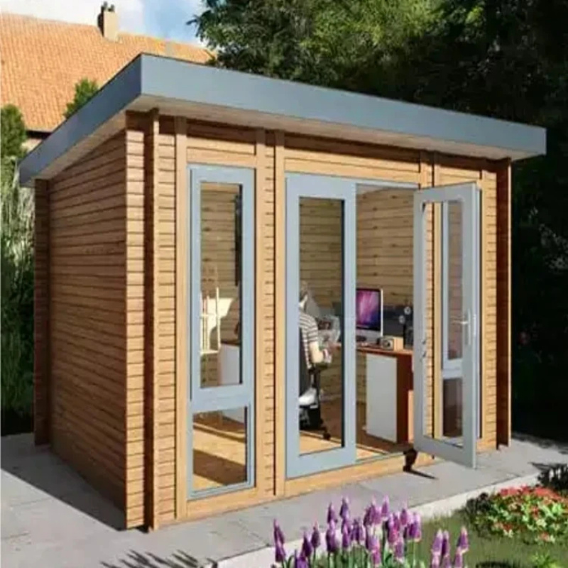 Home Office Shed - Edifícios Pré-fabricados Modernos de Madeira, Abrigos,