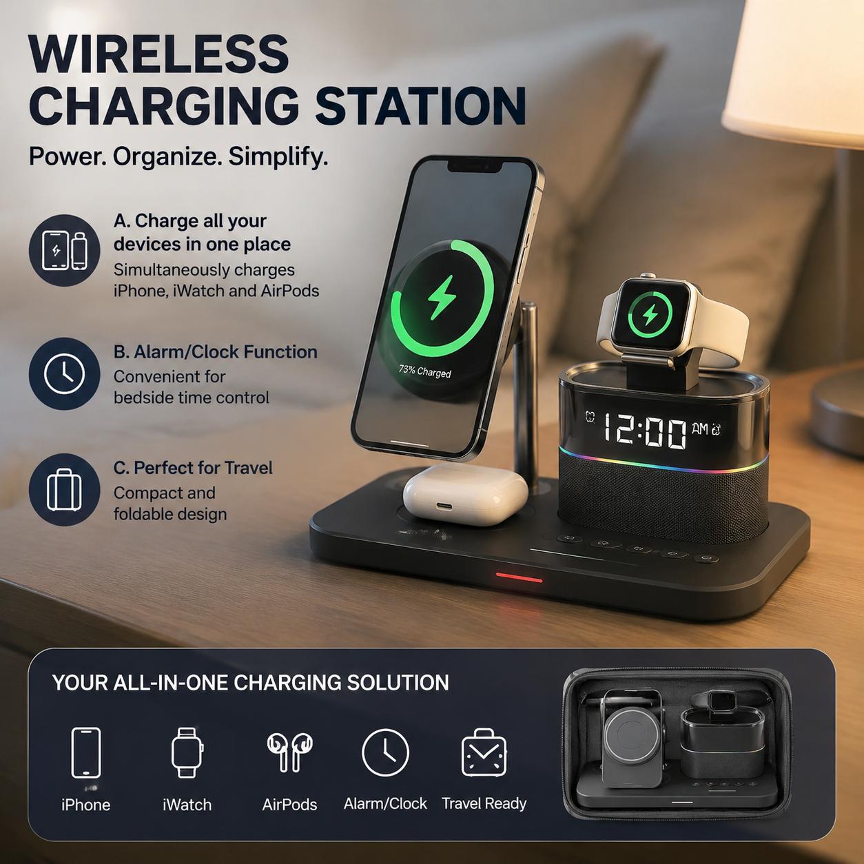 Estação de Carregamento Magnét - Desk Charging Station avaliação e preço