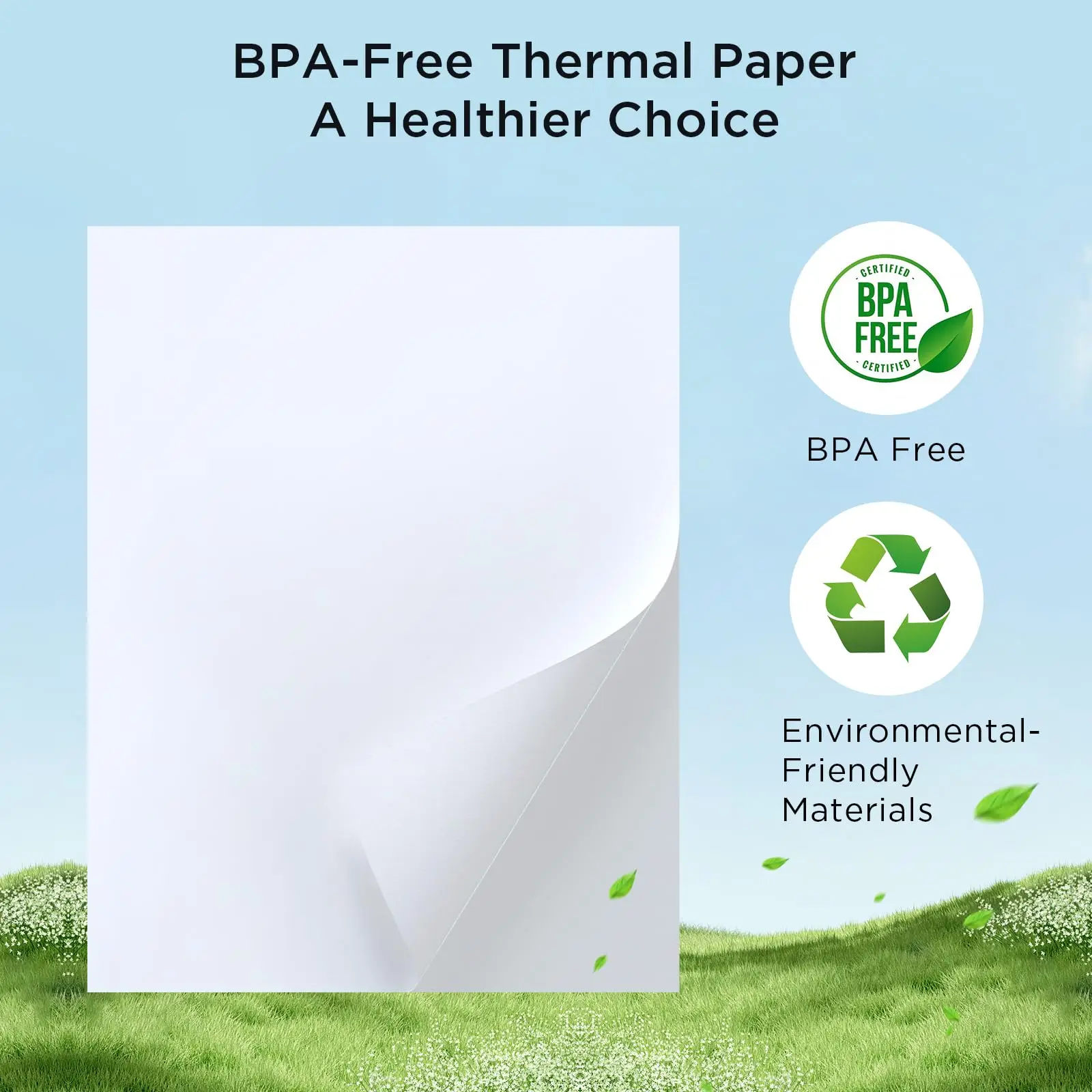 Papel térmico a4, material de  - Home Office Printer avaliação e preço