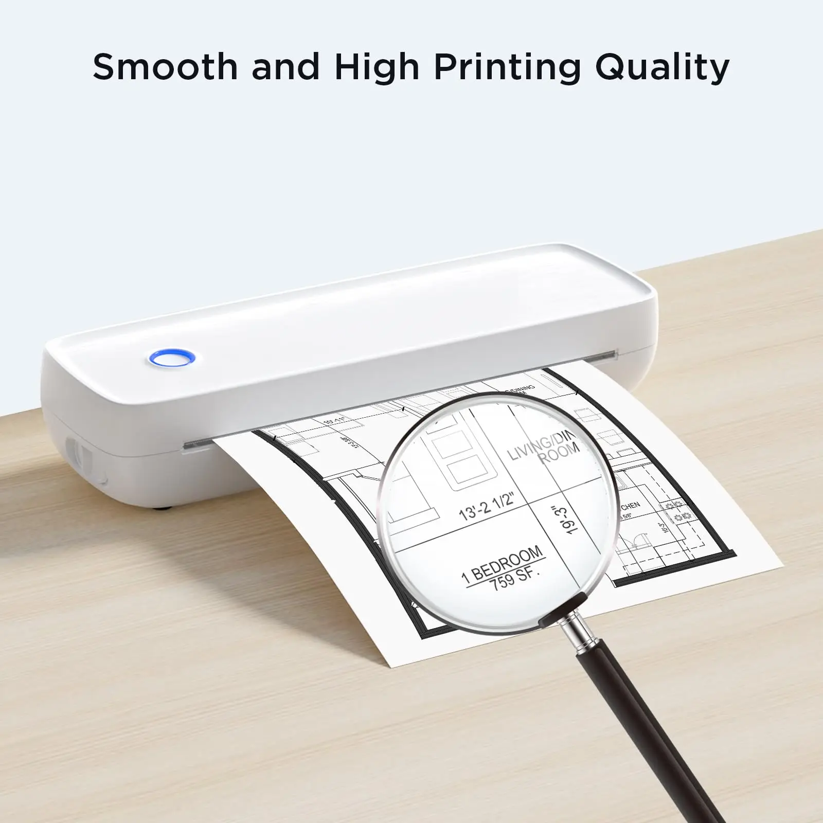 Papel térmico a4, material de  - Home Office Printer avaliação e preço