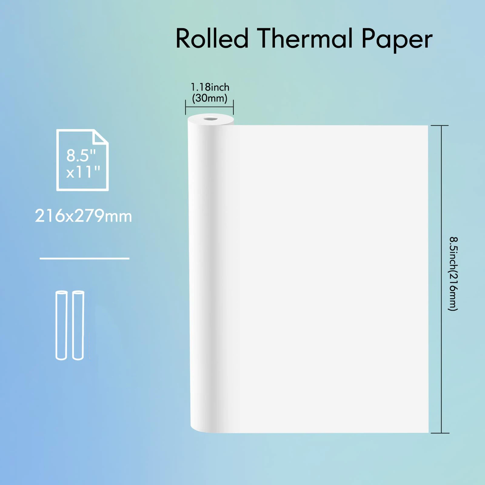 Papel térmico a4, material de  - Home Office Printer avaliação e preço
