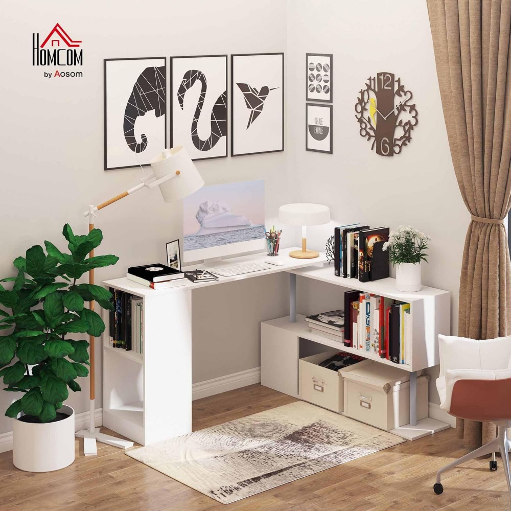 Mesa de Computador de Canto Gi - Home Office Shed avaliação e preço
