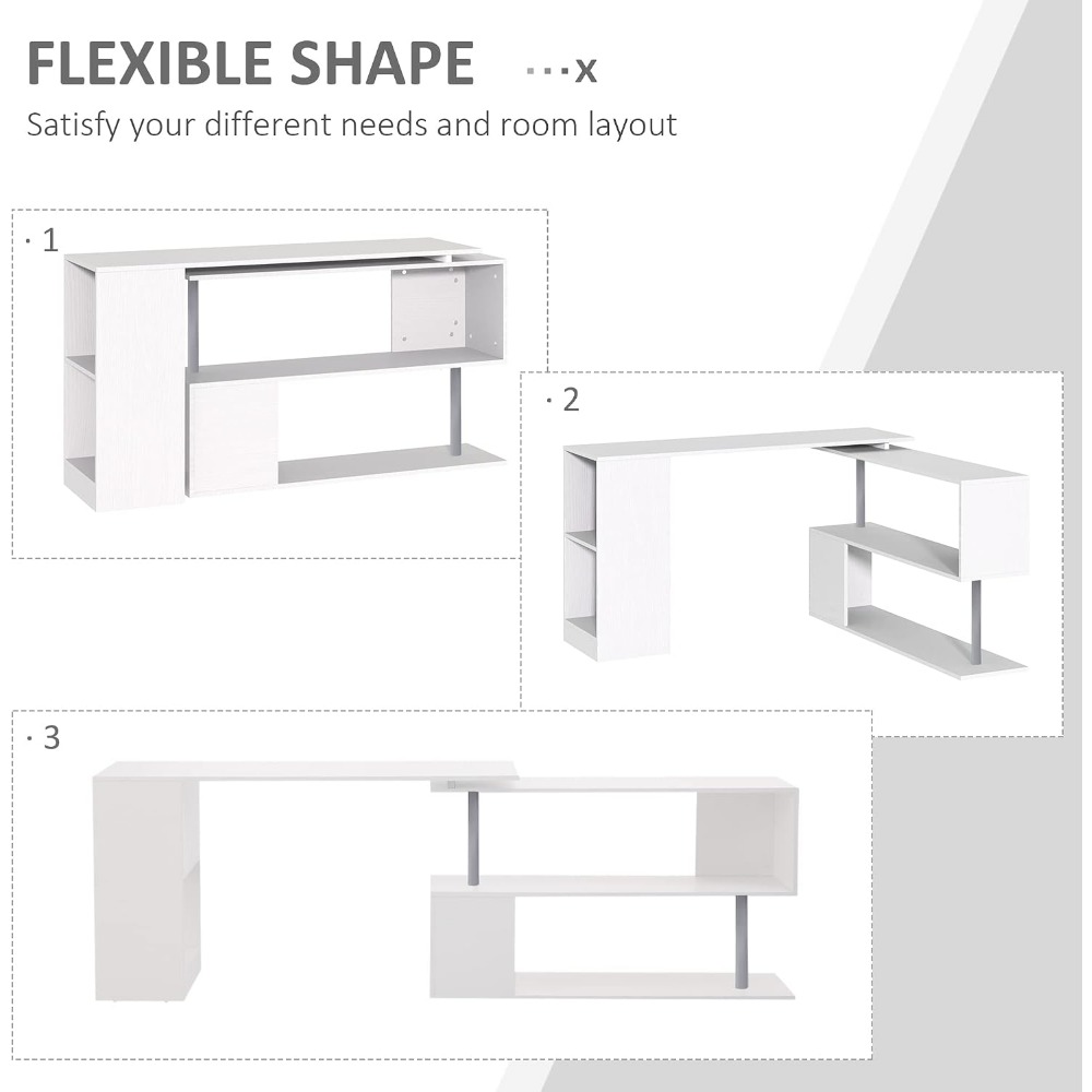 Mesa de Computador de Canto Gi - Home Office Shed avaliação e preço