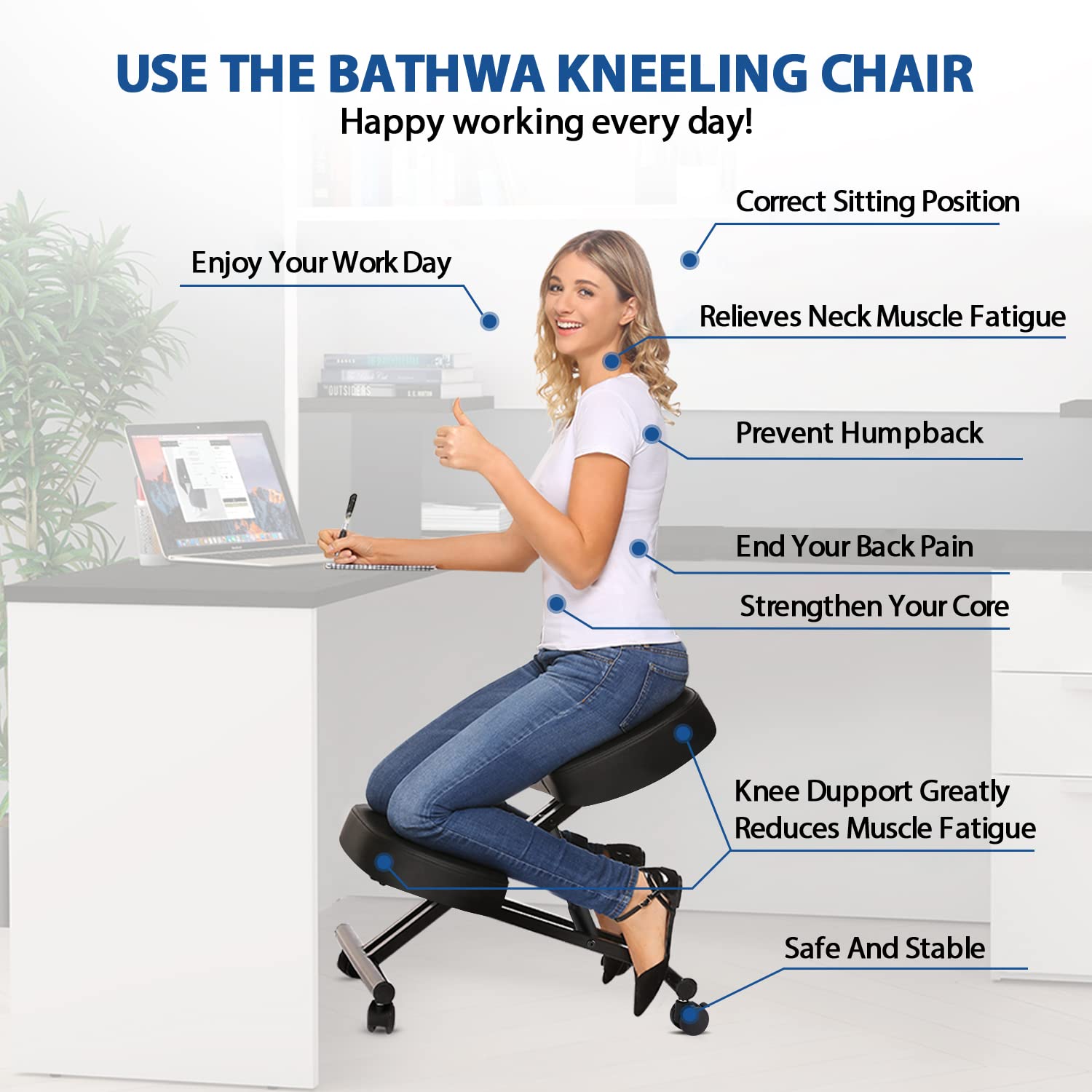 Cadeira Ergonômica para Escrit - Home Office Ergonomics avaliação e preço