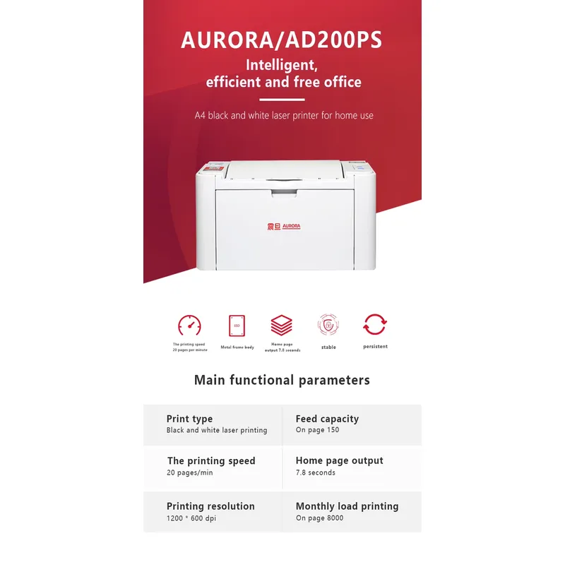 Impressora de Toner para Escri - Home Office Printer avaliação e preço