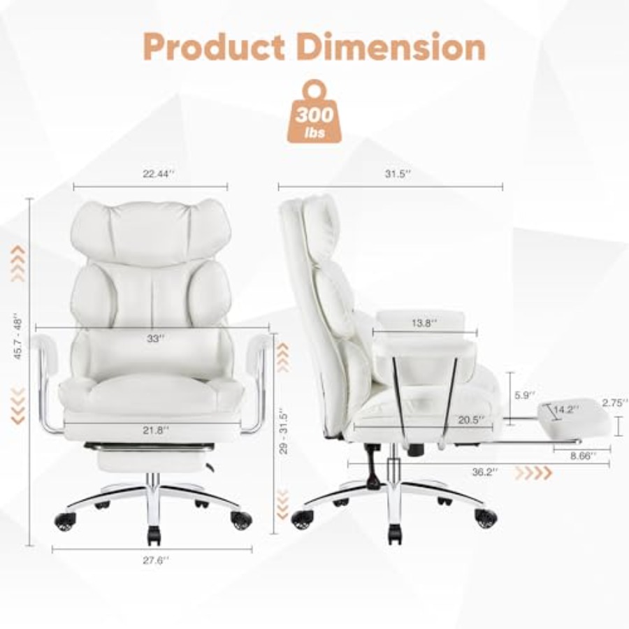 Cadeira de Escritório Executiv - Home Office Ergonomics avaliação e preço