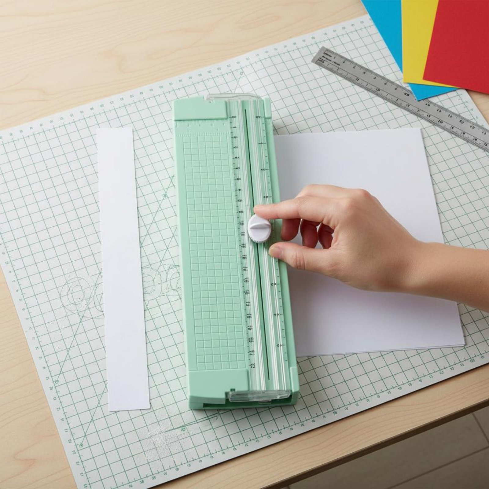 Cortador de Papel A4, Corte Pr - Home Office Student avaliação e preço