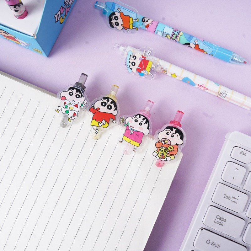 Caneta Gel Cartoon Crayon Shin - Home Office Student avaliação e preço