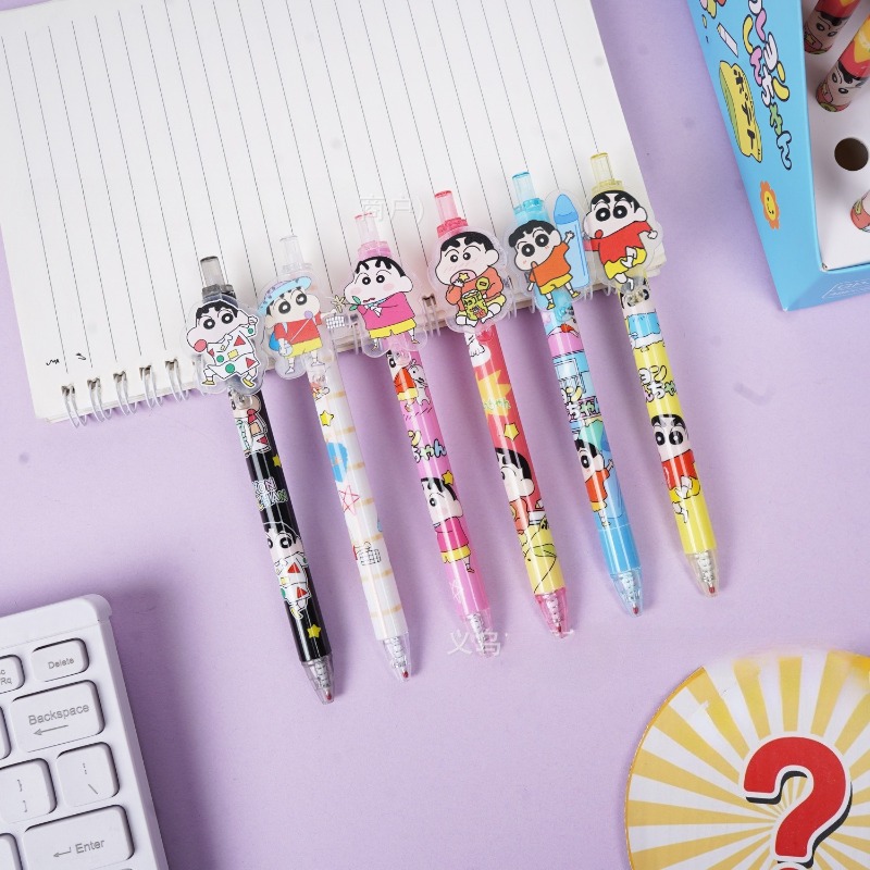 Caneta Gel Cartoon Crayon Shin - Home Office Student avaliação e preço