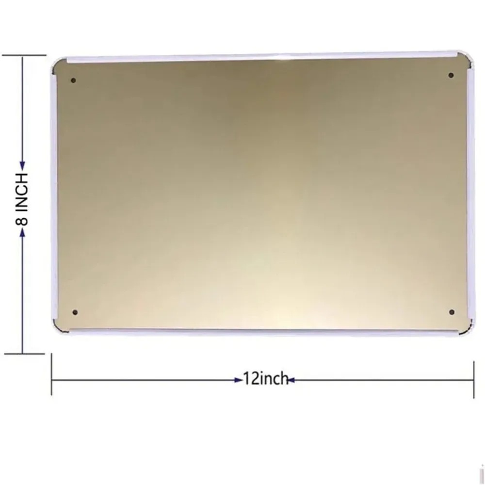 1 unidade Placa de Alumínio Re - Home Office Design avaliação e preço