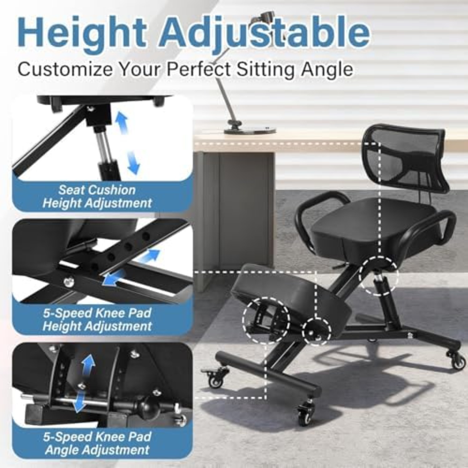 Cadeira Ergonômica para Ajoelh - Home Office Ergonomics avaliação e preço
