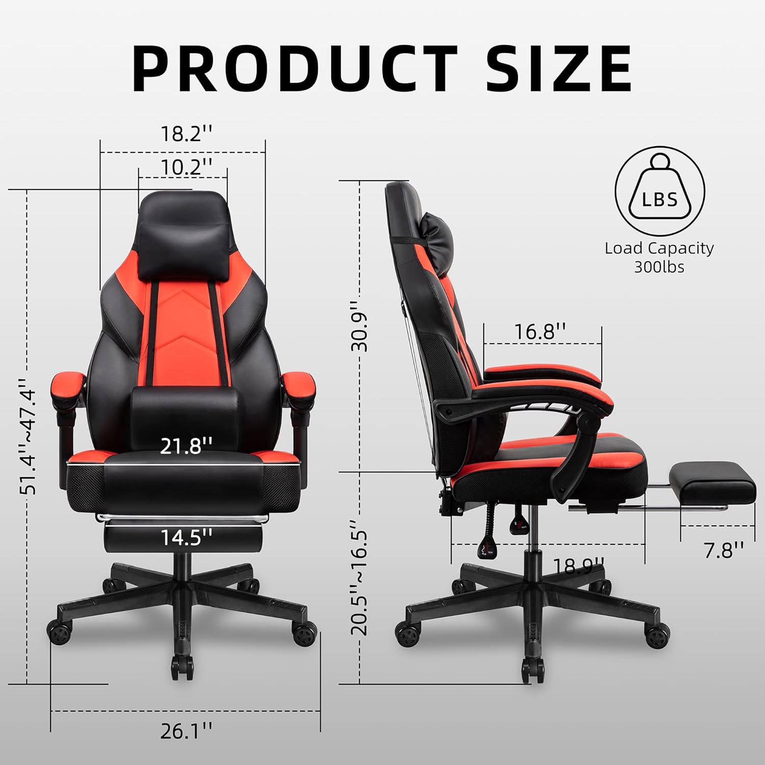 Cadeira Gamer com Apoio para o - Home Office Ergonomics avaliação e preço