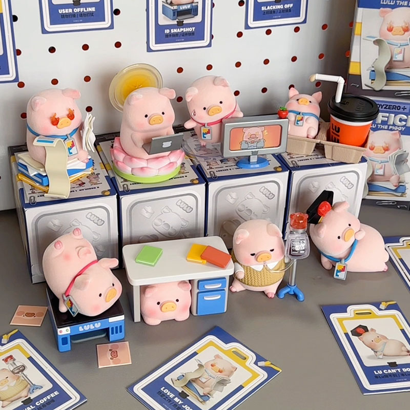 Lulu The Piggy Office Series B - Home Office Work avaliação e preço