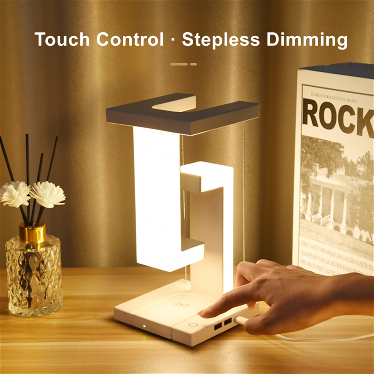 Luminária de Mesa Flutuante co - Desk Charging Station avaliação e preço
